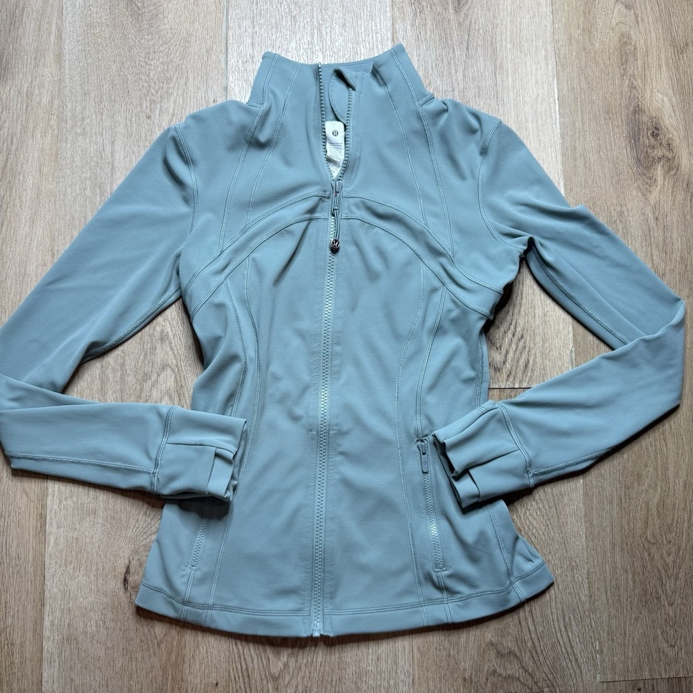 Lululemon Define Jacket Zip Athletic sage Green Size 4